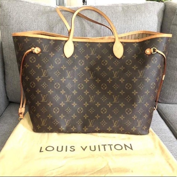 Louis Vuitton Accessories - 🌞 AUTHENTIC LOUIS VUITTON NEVERFULL GM TOTE BAG🌷